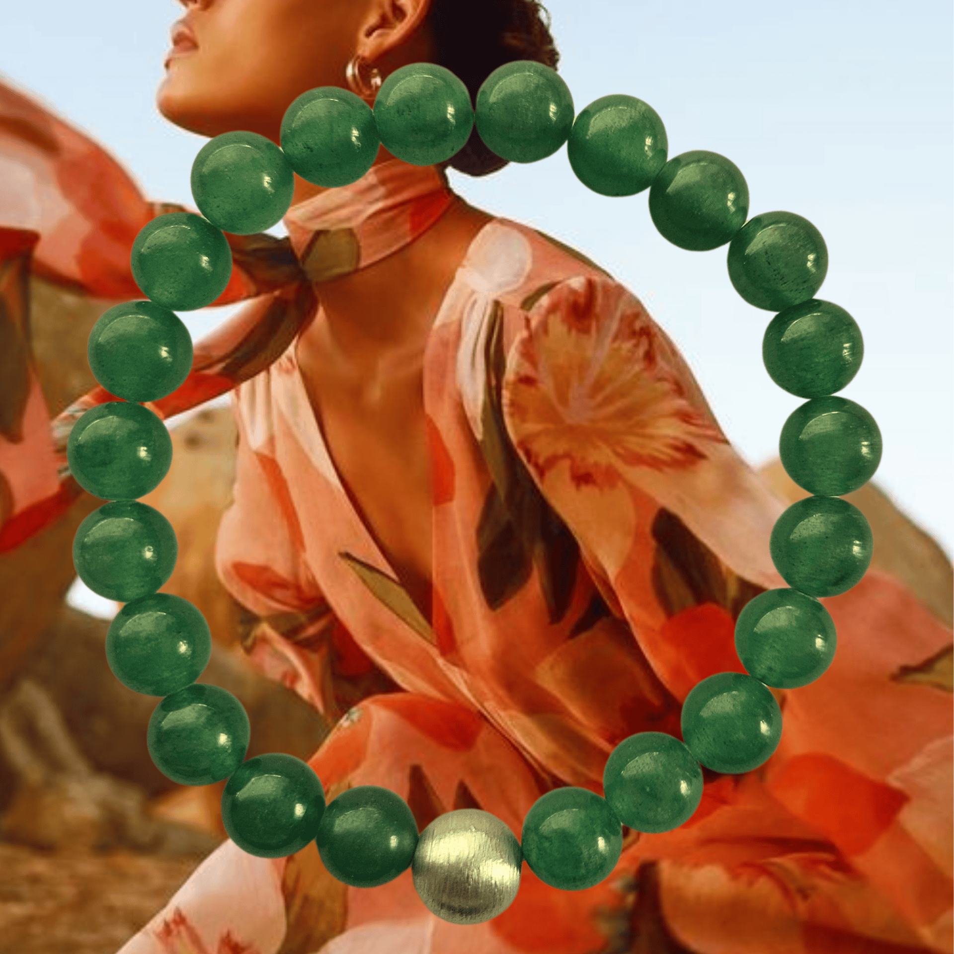LOVEbomb Bead Bracelet - Aventurine - Image 3